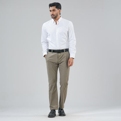 Mens White Formal Shirt