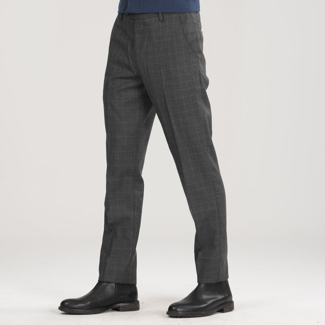 Mens Formal Pant - Deep Ash