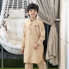 Load image into Gallery viewer, BOYS EMBROIDERY KABLI-KHAKI
