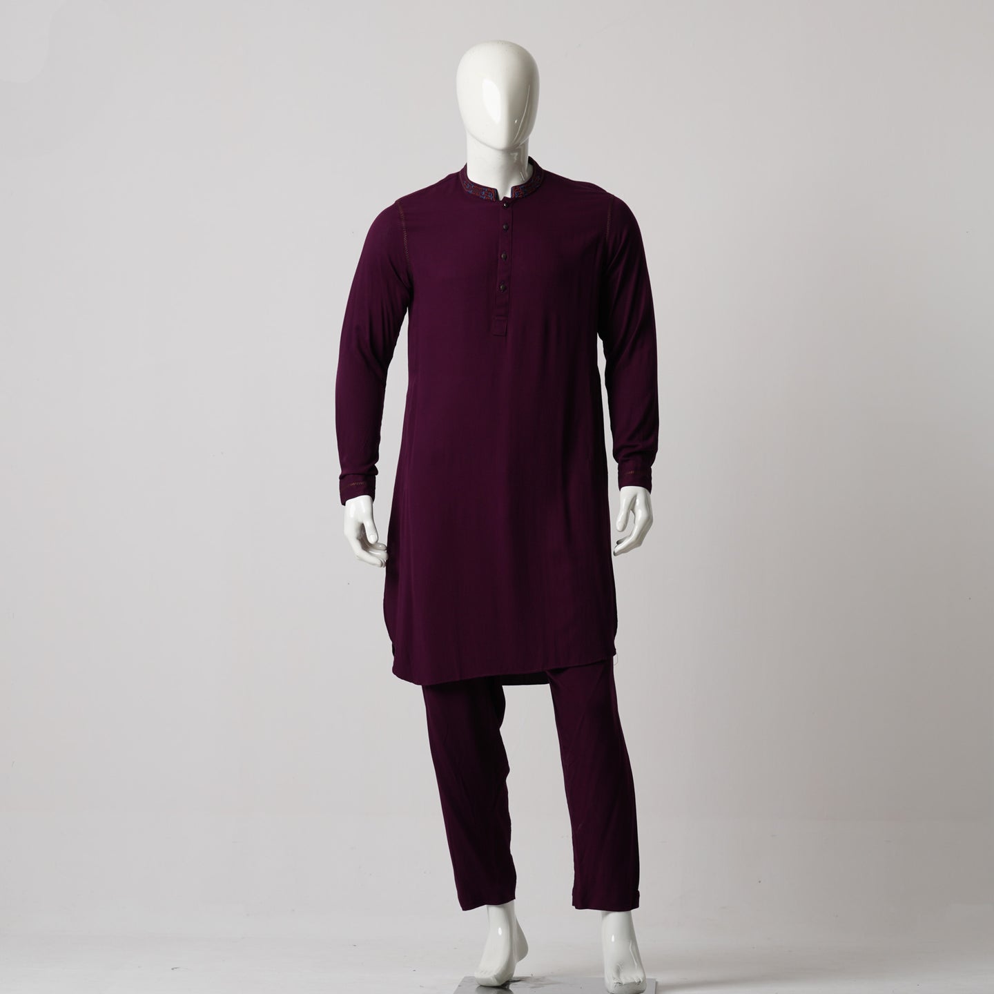 MENS EMBROIDERY KABLI-VIOLET