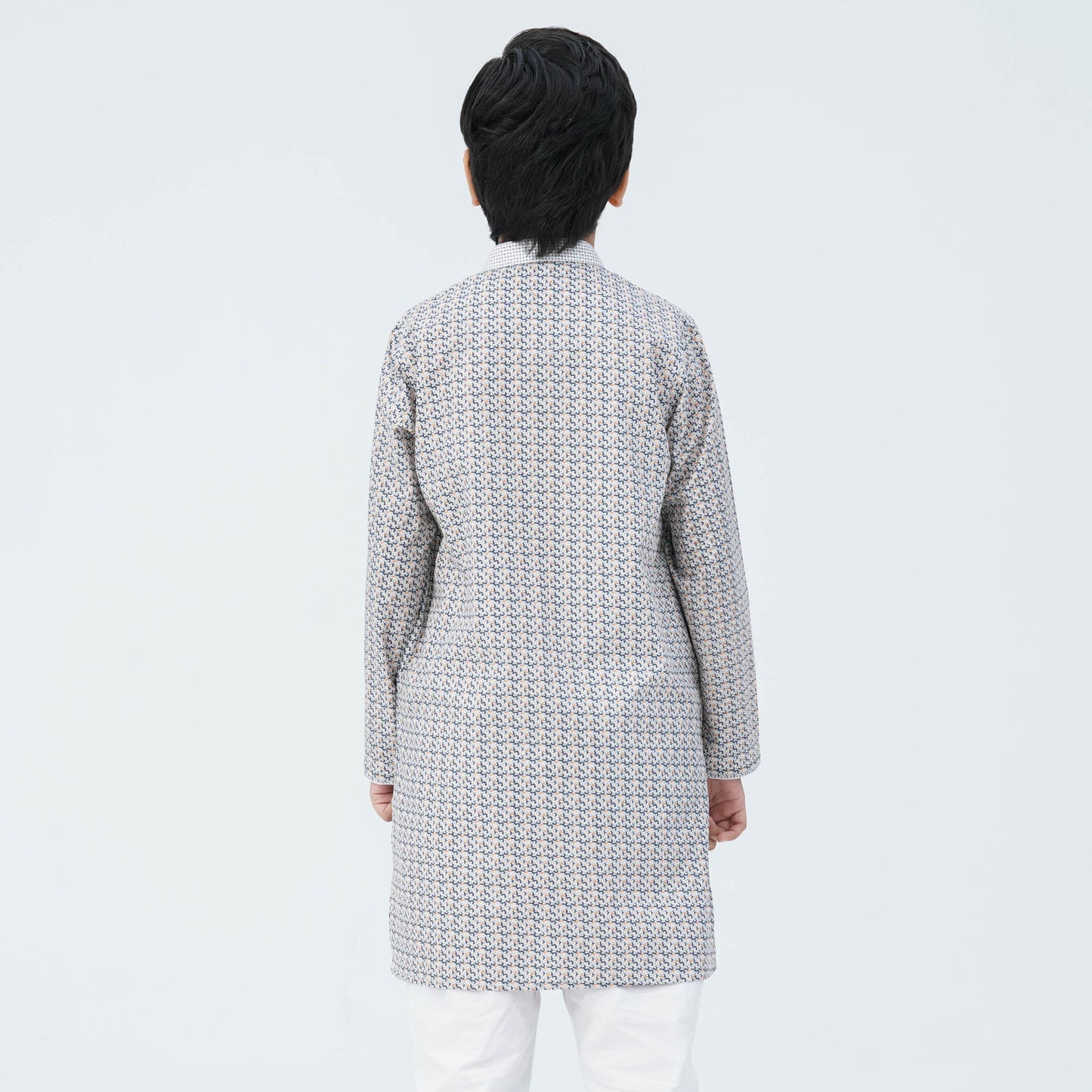 Boy's Ash Blended Panjabi