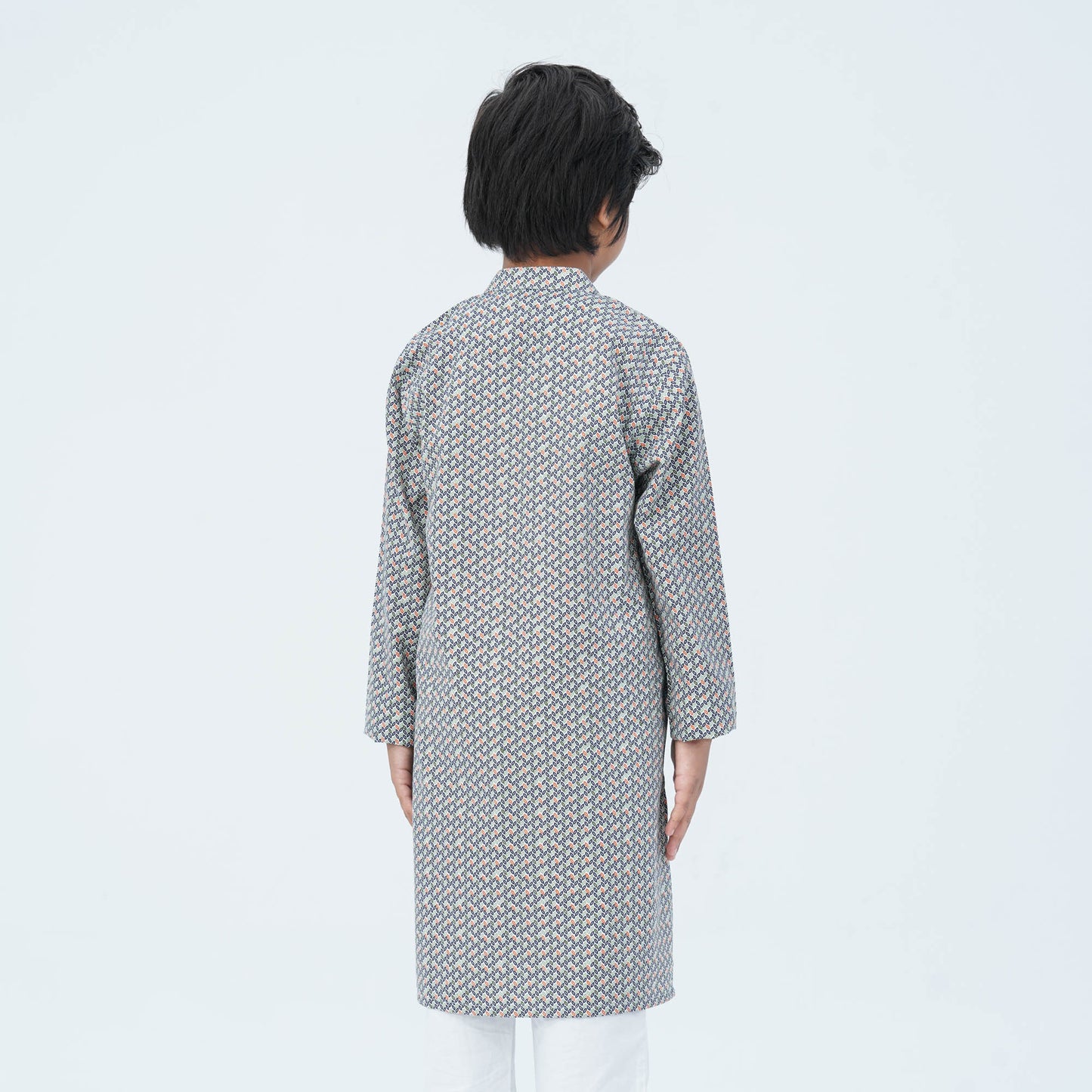 Boy's Green Blended Panjabi