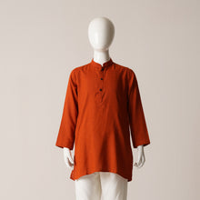 Load image into Gallery viewer, BOYS BASIC PANJABI -ORANGE
