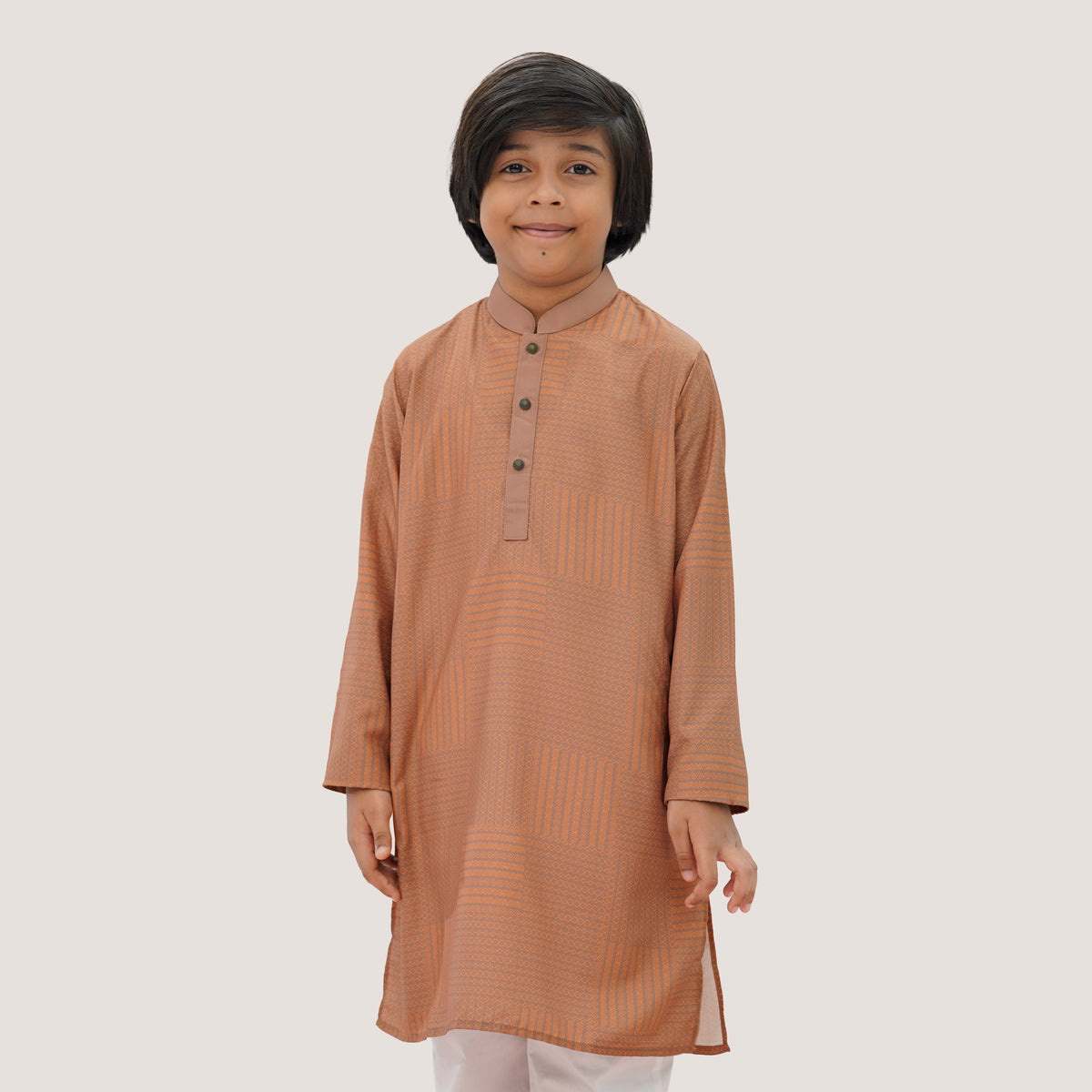 Boys' Tan Panjabi