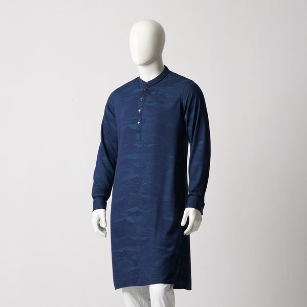 MENS BASIC PANJABI-NAVY