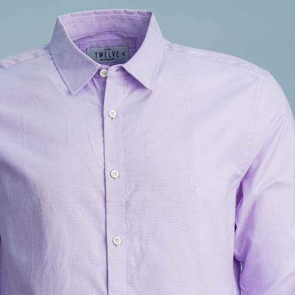 Mens Formal Violet Shirt