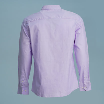 Mens Formal Violet Shirt
