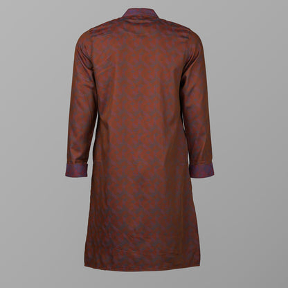 Mens Coffee Sky Panjabi