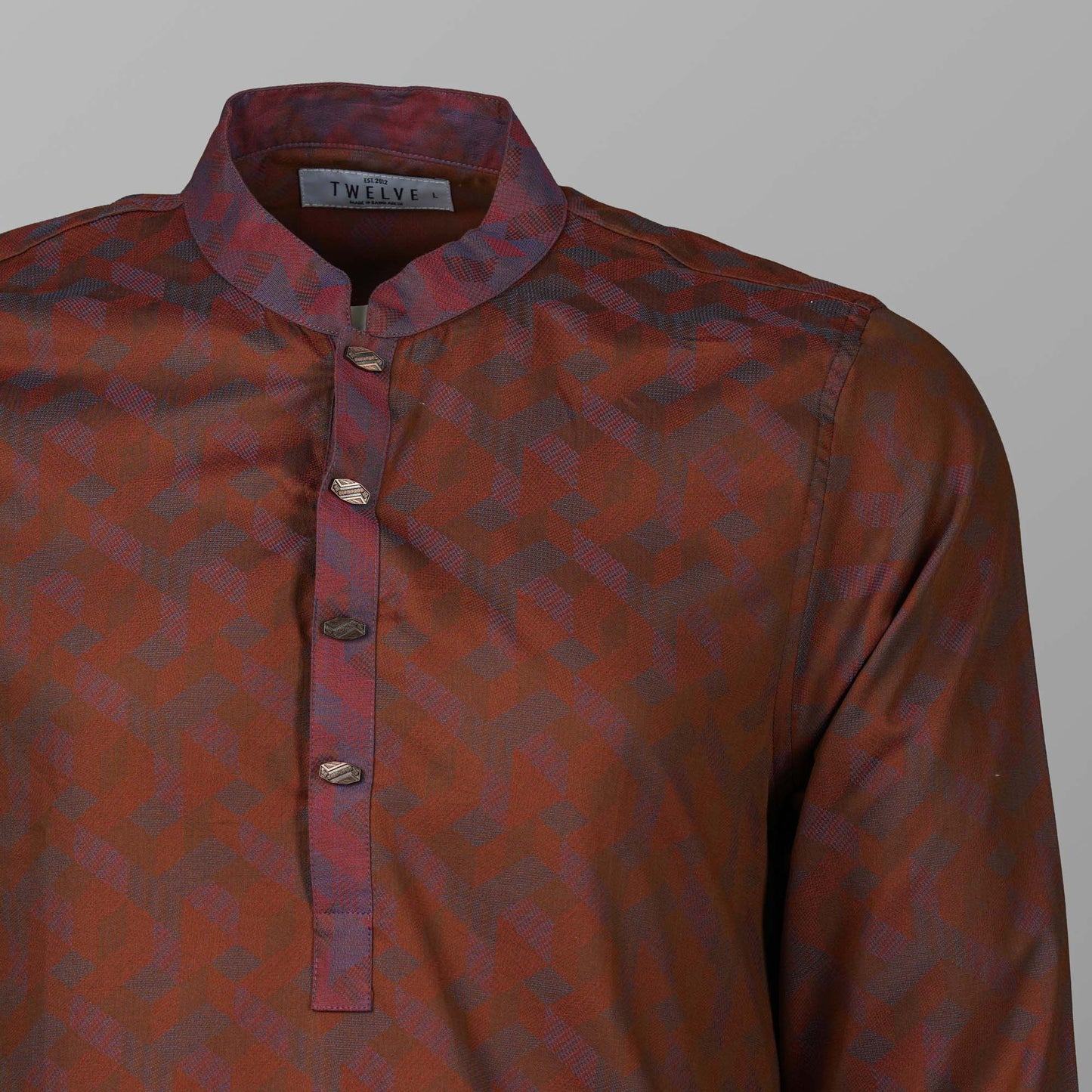 Mens Coffee Sky Panjabi