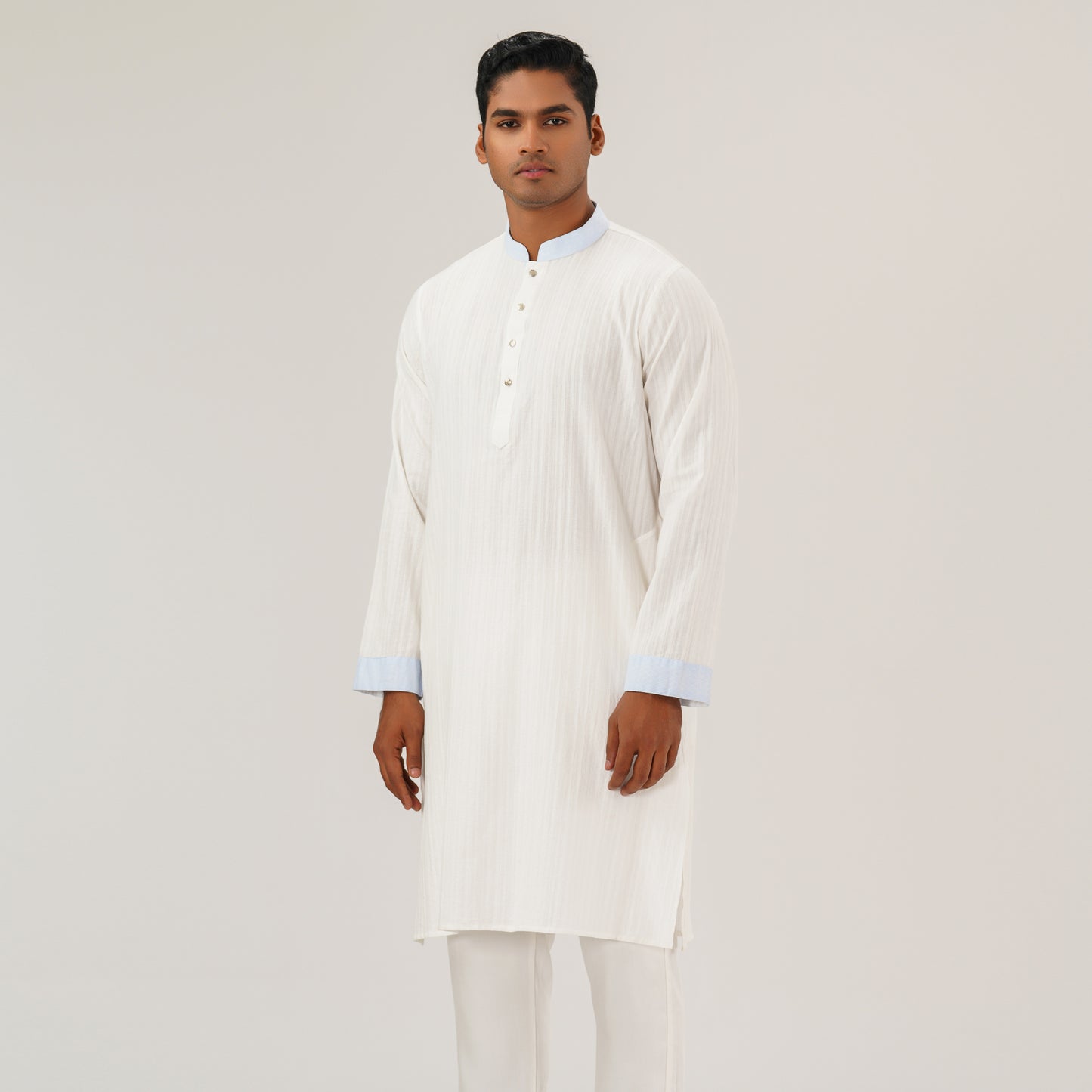 Mens White Panjabi