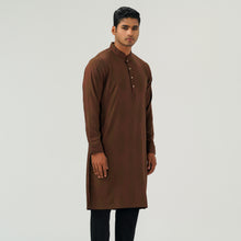 Load image into Gallery viewer, Mens Coffee Bronze Panjabi
