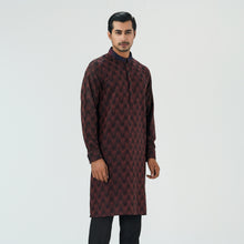 Load image into Gallery viewer, Mens Coffee Basic Panjabi
