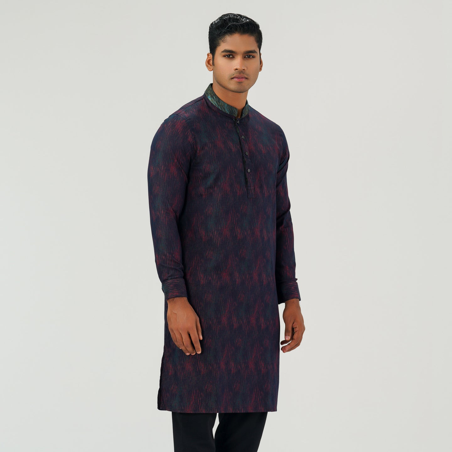 Mens Red Coffee Panjabi