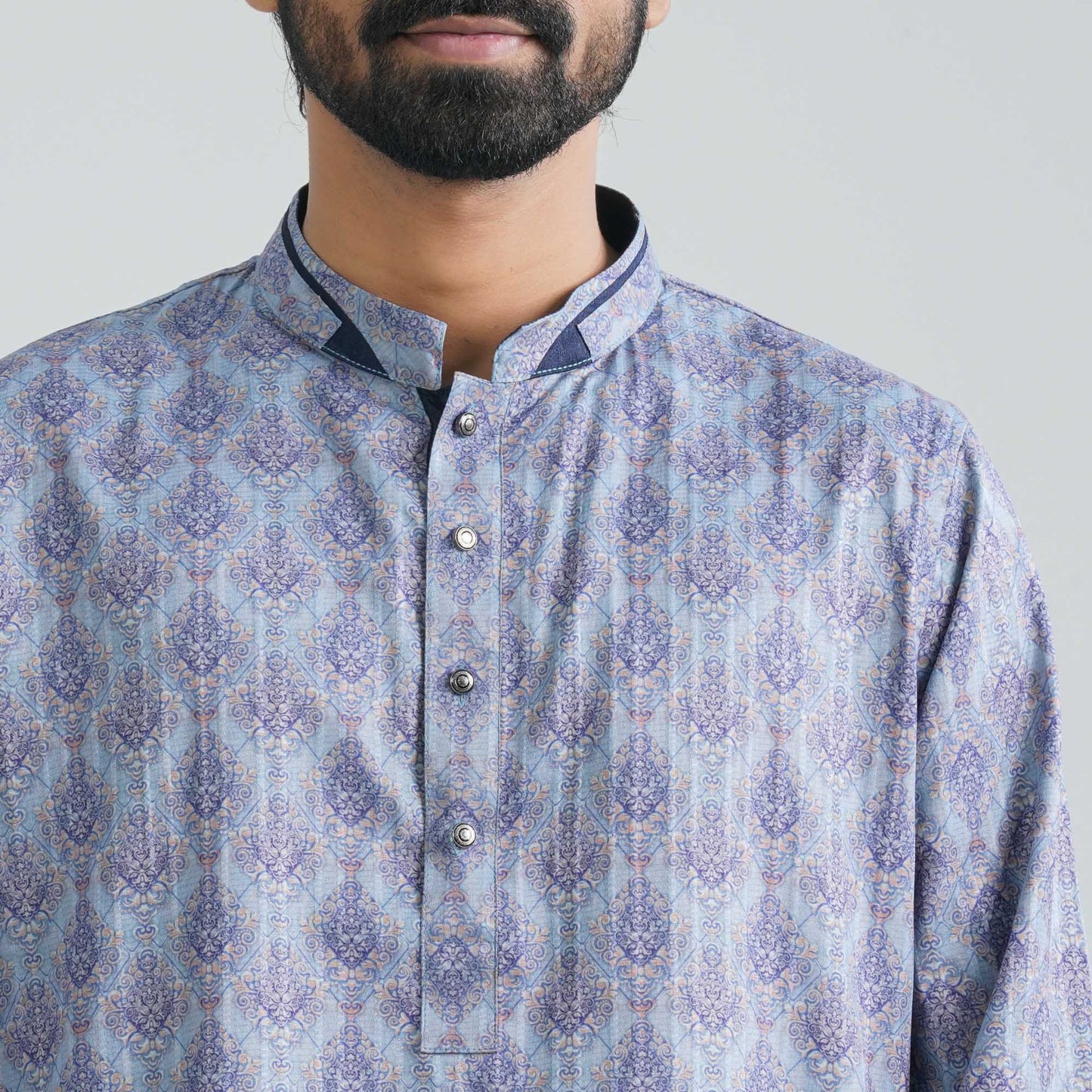 Men’s Blue Panjabi