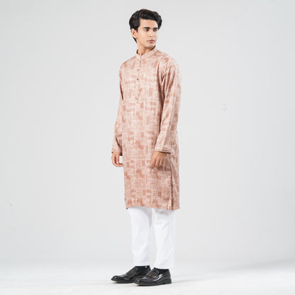 Men's Blended Fabric Panjabi