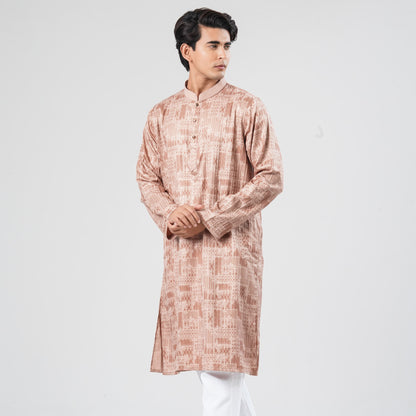 Men's Blended Fabric Panjabi