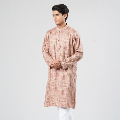Men's Blended Fabric Panjabi