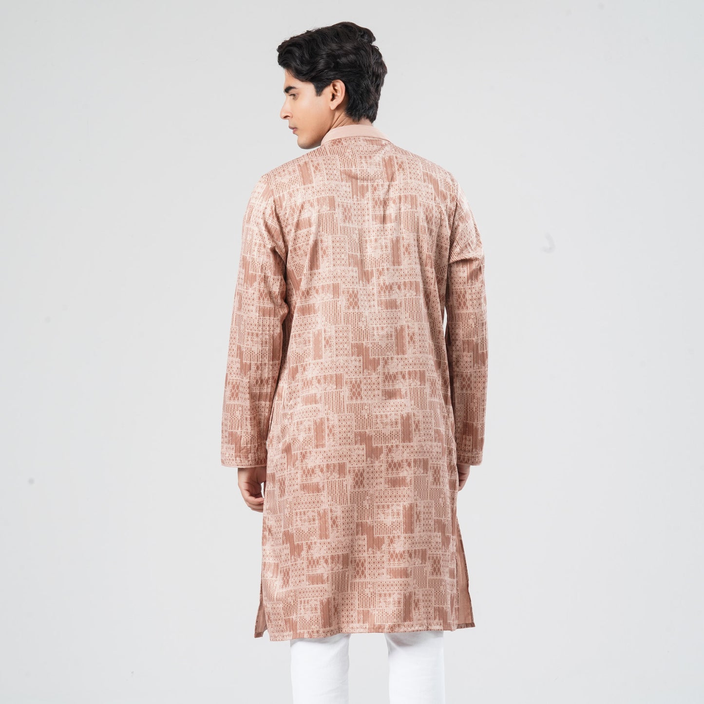 Men's Blended Fabric Panjabi