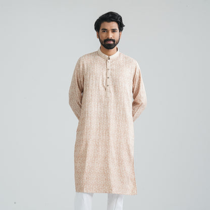 Men’s Beige Panjabi