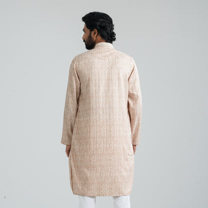 Men’s Beige Panjabi