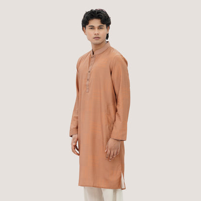 Men's Tan Panjabi