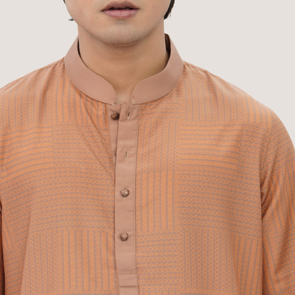 Men's Tan Panjabi