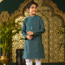 Load image into Gallery viewer, BOYS PANJABI-GREEN
