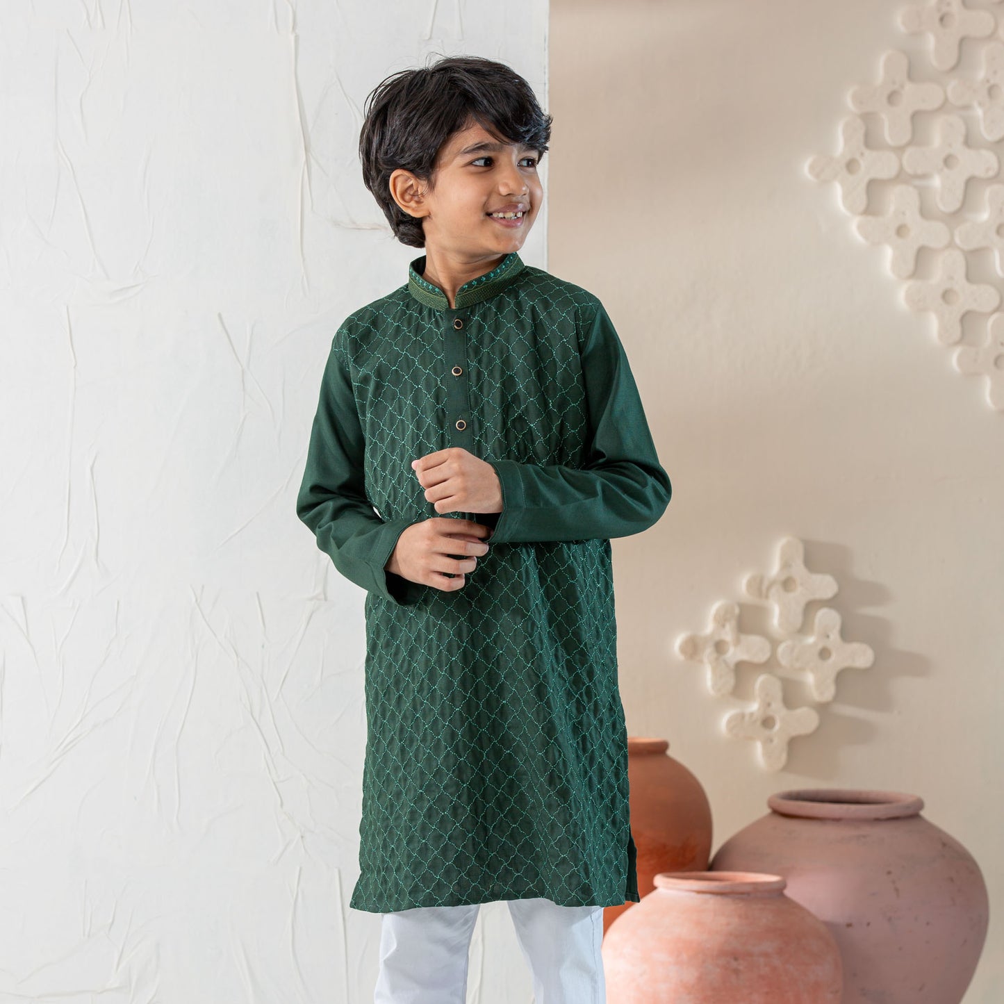 Boys Embroidered Panjabi