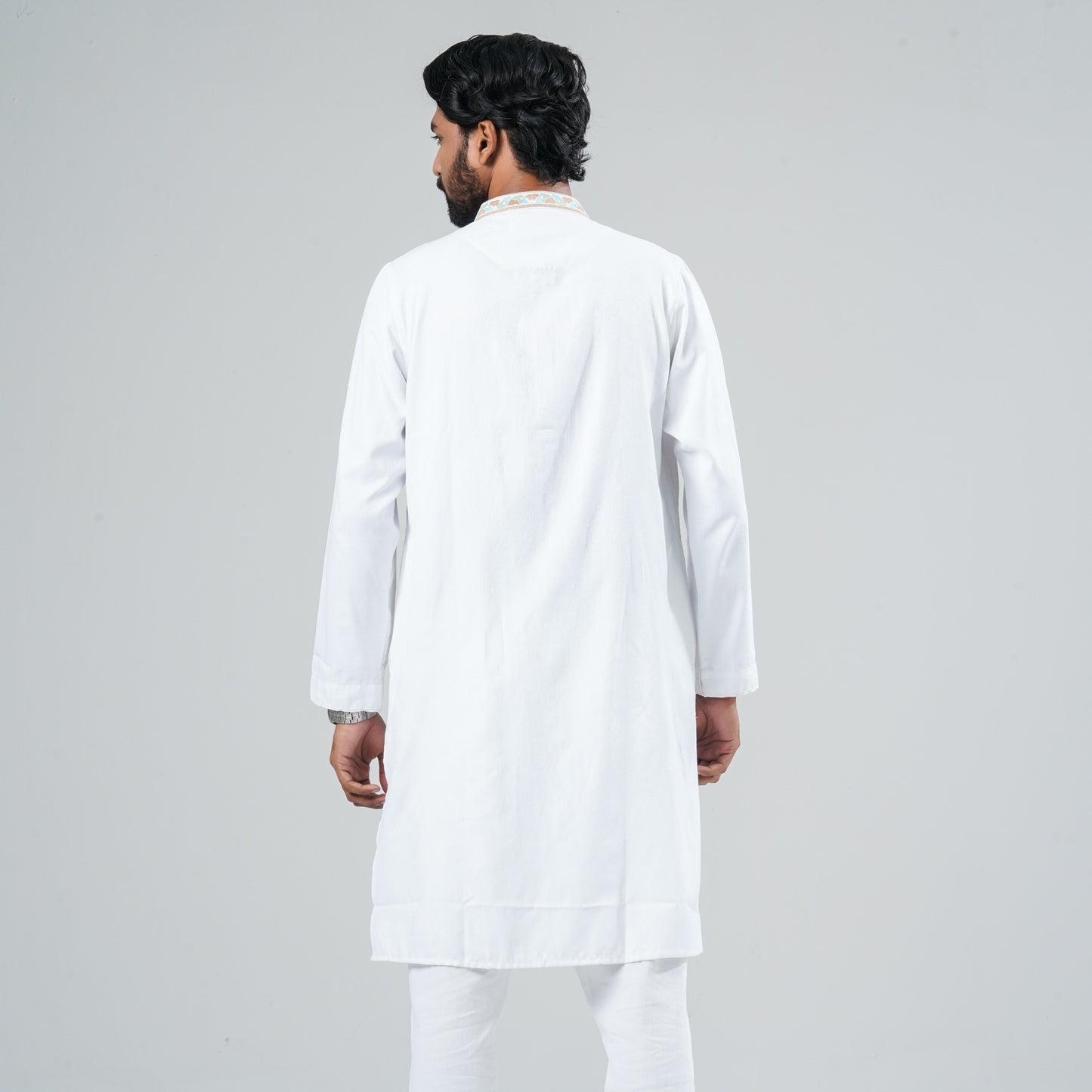 Men Blended Fabric Panjabi