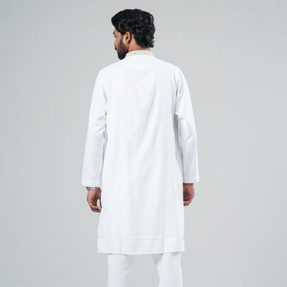 Men Blended Fabric Panjabi