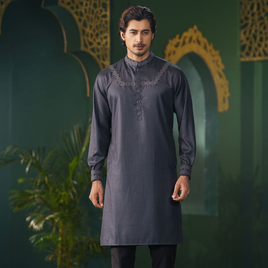 MENS PREMIUM PANJABI-ASH