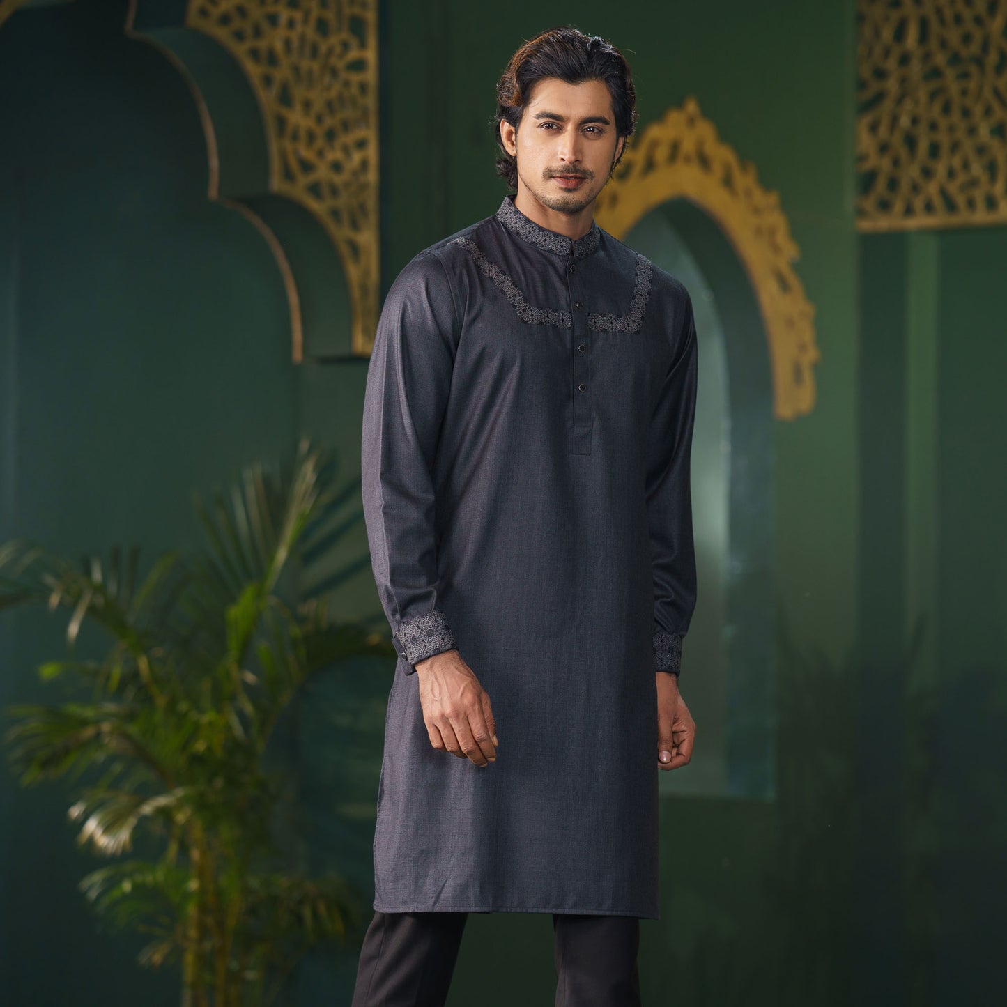 MENS PREMIUM PANJABI-ASH