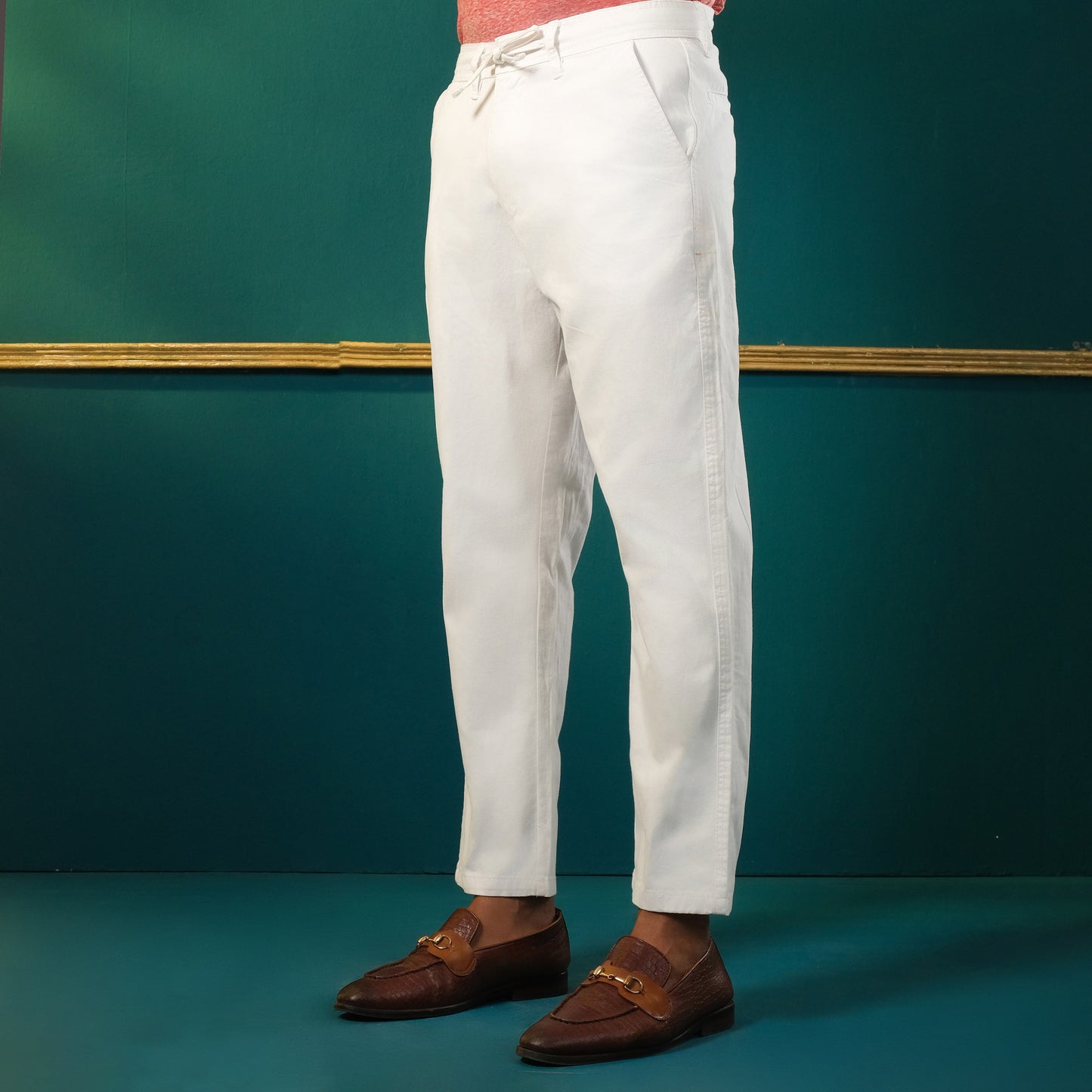 Mens Pant Pajama-White