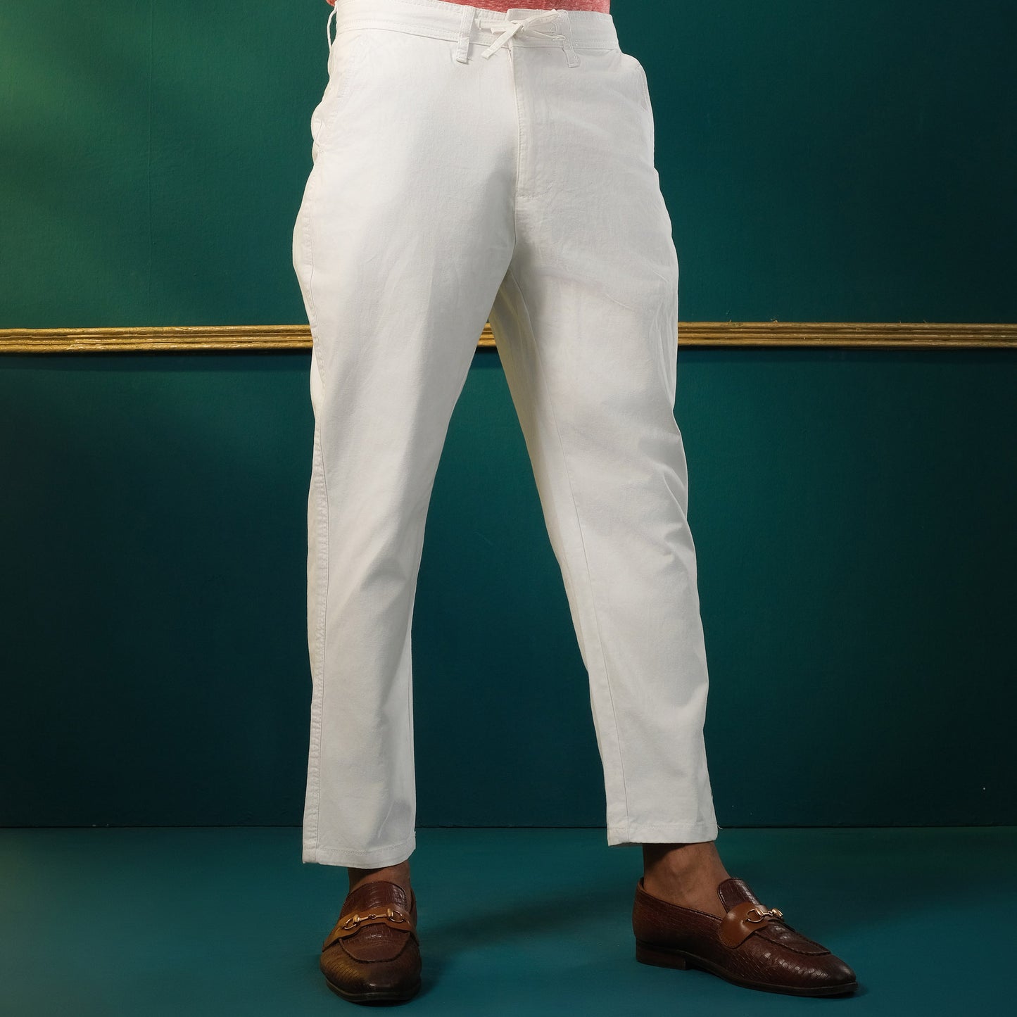 Mens Pant Pajama-White