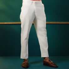 Load image into Gallery viewer, MENS PANT PAJAMA-WHITE
