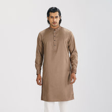 Load image into Gallery viewer, Men&#39;s Dark Ash Premium Panjabi
