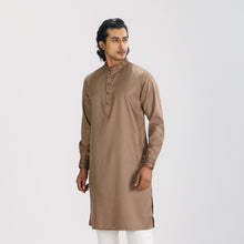 Load image into Gallery viewer, Men&#39;s Dark Ash Premium Panjabi
