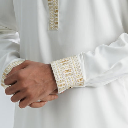 Men’s Blended White Panjabi