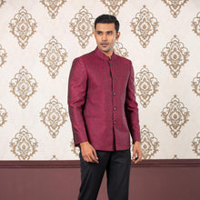 Load image into Gallery viewer, MENS PRINCE COAT- MAROON
