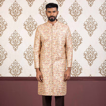 Load image into Gallery viewer, MENS SHERWANI-GOLDEN
