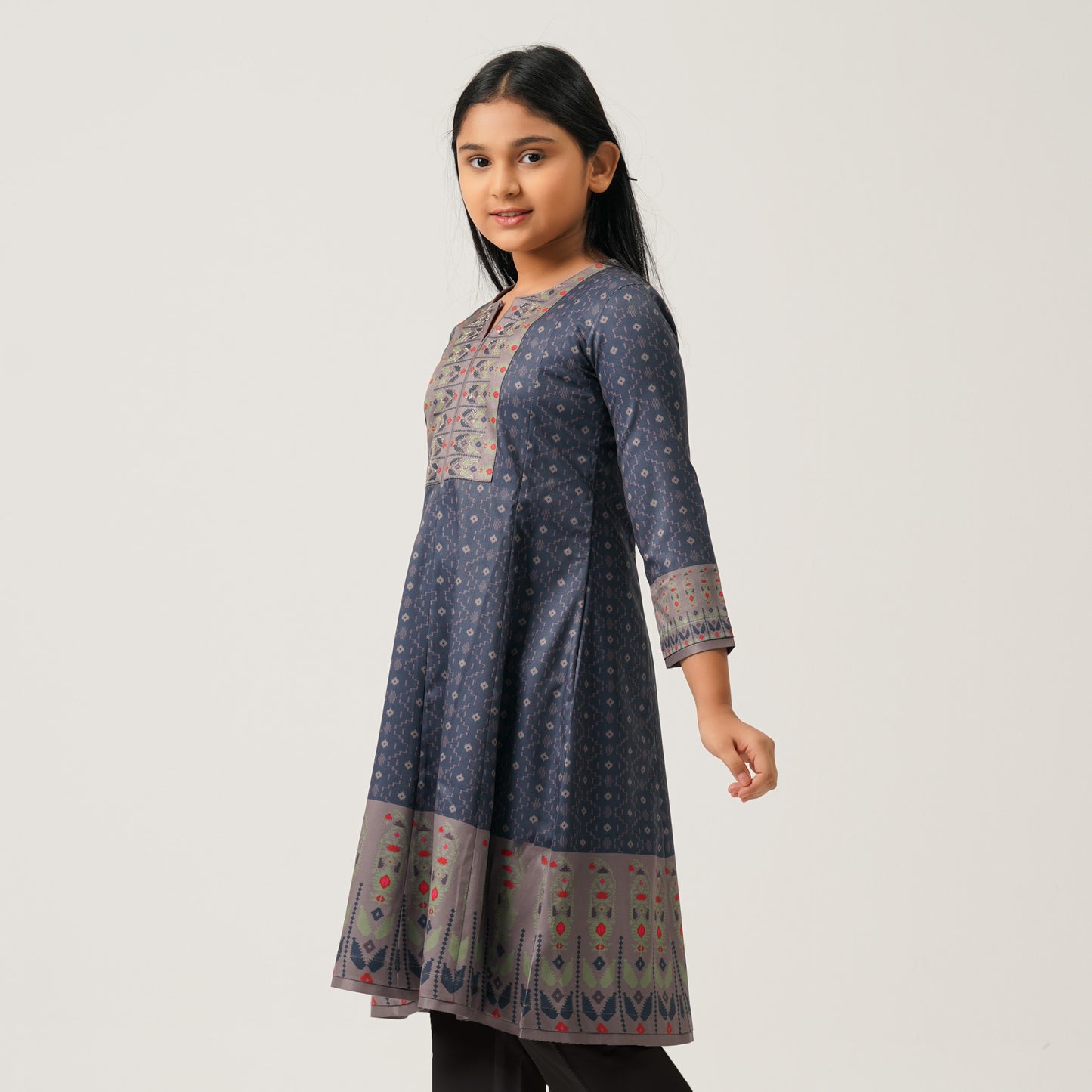 Girls Multicolor Two Piece Set