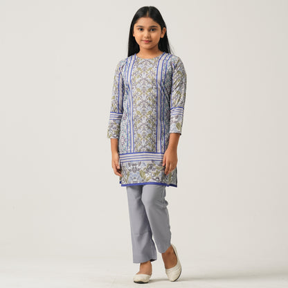 Girls Multicolor Two Piece Set