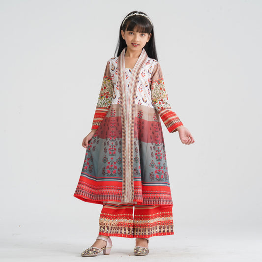 Girl’s Multi Color Two Piece Set