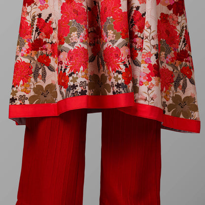 Girls Multicolor Two Piece Set