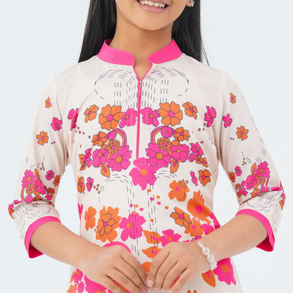Girl’s Blended Slik Two Piece Set