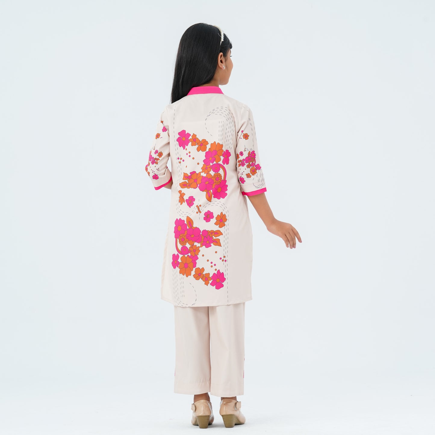 Girl’s Blended Slik Two Piece Set