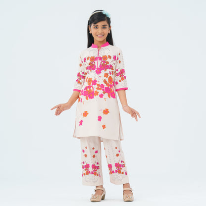Girl’s Blended Slik Two Piece Set