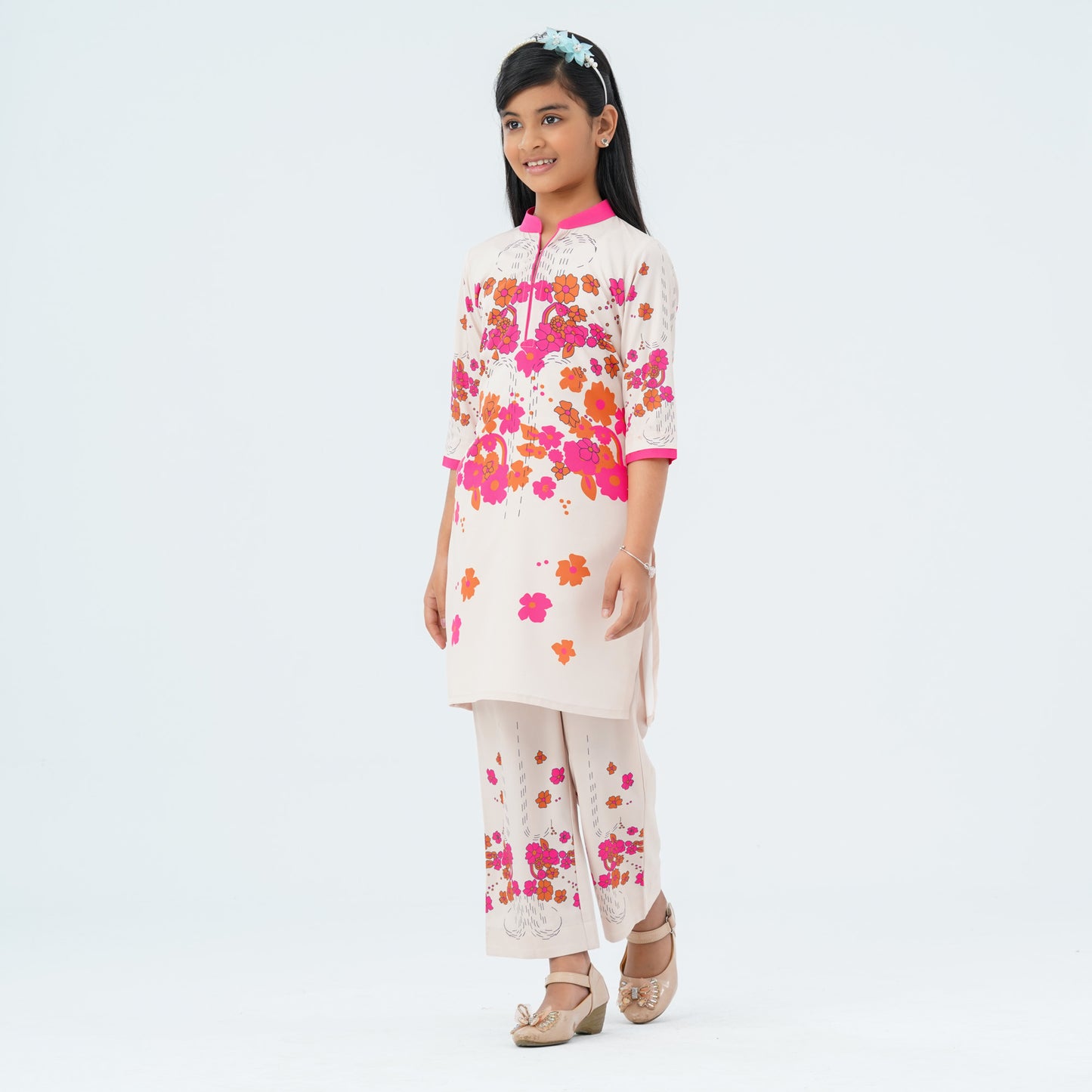 Girl’s Blended Slik Two Piece Set