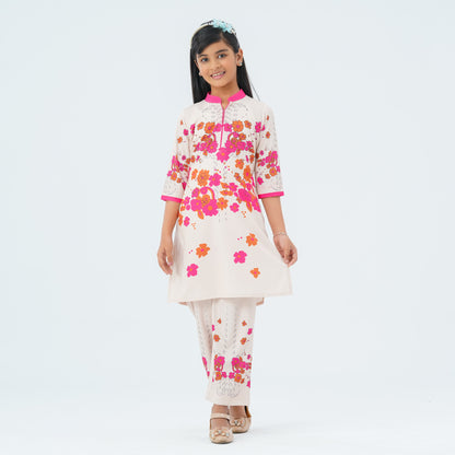 Girl’s Blended Slik Two Piece Set