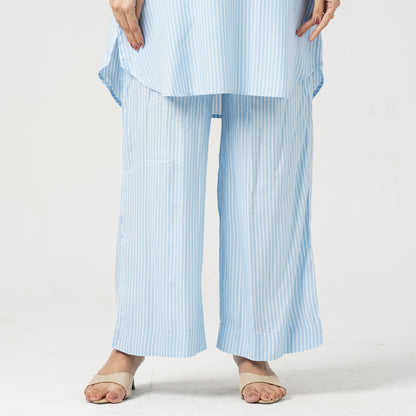 Women’s Embroidered Viscose Two-Piece Set